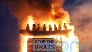 ‘Shameful’ that bonfire with migrant effigies was allowed to go ahead