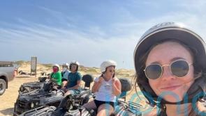 Traveller urges others to take precautions on excursions after quad bike crash