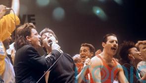Music fans recall watching Live Aid concert at Wembley Stadium 40 years on