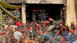 Death toll rises to 16 after Bangladesh Air Force jet crashes into Dhaka school