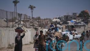 Israeli forces push into parts of a Gaza city that the war had largely spared