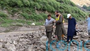 Flash floods sweep away vehicles carrying tourists in northern Pakistan