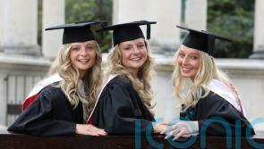 Triplets’ tribute to grandfather as they graduated from same university