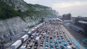 Large queues of holidaymakers and lorries at Port of Dover