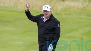 Trump plays golf as supporters urge him ‘don’t trust Starmer’