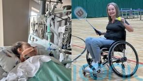 Mum given ‘1% chance of survival’ after cardiac arrest now competing in wheelchair sports events