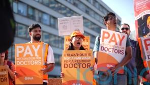 NHS lessens impact of doctors’ strike as fewer take to picket lines