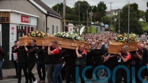 Murder of mother and children has shaken community to its core, service told