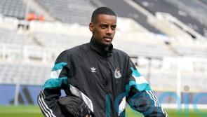 Alexander Isak training at former club Real Sociedad amid transfer speculation
