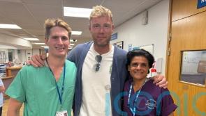 Andrew Flintoff hails NHS staff who cared for him after car crash