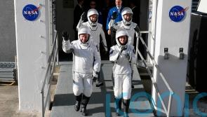 Astronauts who missed out last year finally get chance in space