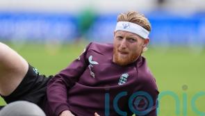 England players and fans don white headbands in memory of Graham Thorpe