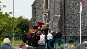 Crowds turn out to say final farewell to murdered mother and her children