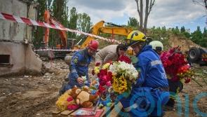 Three die as Ukraine and Russia exchange drone attacks