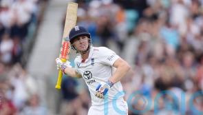 Harry Brook century before dramatic dismissal takes England in sight of win