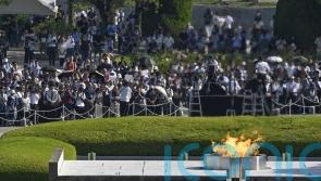 Hiroshima survivors mark 80 years since atomic bomb devastated city