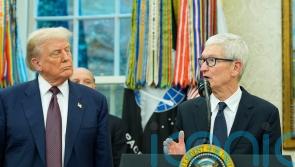 Trump says he plans to put a 100% tariff on computer chips
