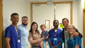 Surgeons use new technique to save life of little boy with rare condition