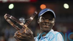 Victoria Mboko claims maiden WTA tour title with win over Naomi Osaka