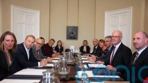 First Minister meets Sir Chris Hoy to discuss prostate cancer testing