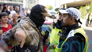 Arrests made as protests take place outside asylum hotels across UK