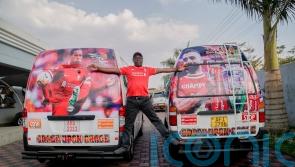 In Pictures: Taxi drivers in Zimbabwe adopt team colours ahead of Premier League