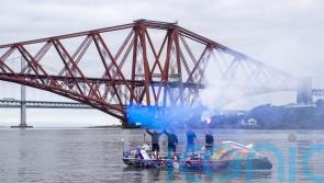 Charity rowers MP mistook for migrants complete first leg of journey