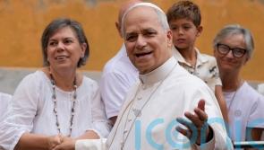 Pope celebrates Mass for local homeless people and invites them to lunch