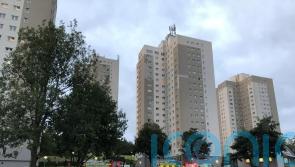 Man charged over tower block disturbance
