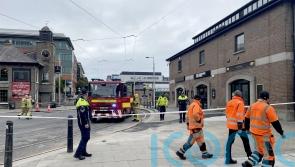 Luas services to Docklands paused for at least a week after gas fire
