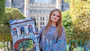 Ukrainian refugee awarded special recognition for art GCSE