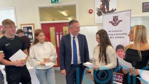 Givan among the nervous early risers on GCSE results day