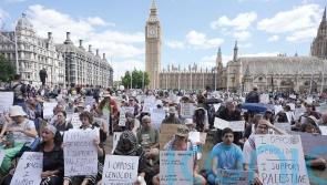 Protesters told not to give details to police at rally over Palestine Action ban