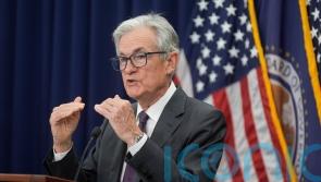 Stocks up as Powell leaves door ajar for rate cut