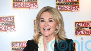 Anthea Turner receives gold Blue Peter badge 31 years after her final episode