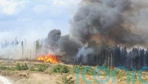 Fire crews from across country arrive in North Yorkshire to fight moorland blaze