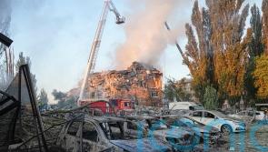 Major Russian attack includes rare strikes on centre of Kyiv