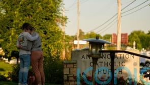 Minneapolis attacker fired 116 rifle rounds into church, police chief says