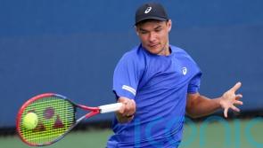 Man apologises for taking Kamil Majchrzak’s hat from young tennis fan at US Open