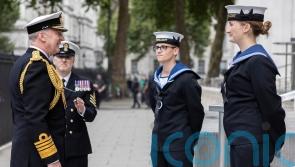Defence chief bids farewell after 40 years in Royal Navy