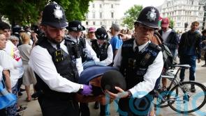 Palestine Action ban protesters plan to ‘go floppy’ and refuse street bail
