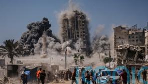 Israel strikes Gaza City high-rise building as offensive ramps up