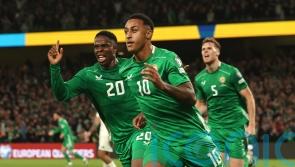 Adam Idah rescues last-gasp point for Ireland against 10-man Hungary