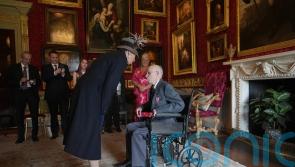 Princess Royal pays tribute to veteran, 106, as he receives British Empire Medal