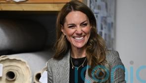 Kate wears necklace bearing initials of her three children