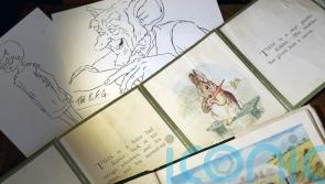 Early versions of Peter Rabbit, Thomas The Tank Engine and The BFG to be sold