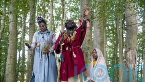 Eviction of ‘African tribe’ camping in Scottish woods under way