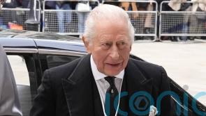 King joins members of royal family for Catholic funeral of Duchess of Kent