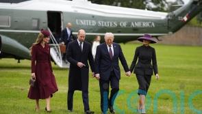 Trump’s state visit begins as royals turn on the charm with Windsor welcome