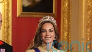Trump calls Kate ‘so radiant and so healthy’ as she glitters in gold at banquet